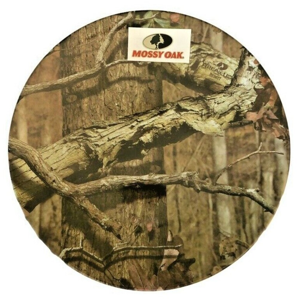 Camo Mossy Oak Melamine Plates 8.5" Set of 4 Salad Dessert Lunch Cabin Reusable